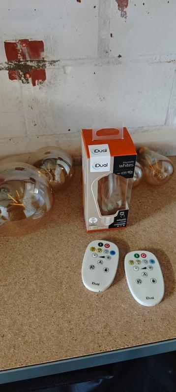 Set lampen van idual met verschillende wit modus en dim, Enlèvement, Comme neuf