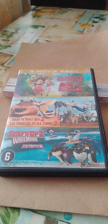 Pack DVD vidéo Sony 3 Movie, À partir de 6 ans, Enlèvement ou Envoi, Dessin animé, Coffret