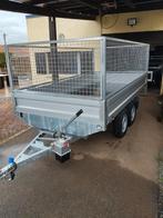 PROMO NOEL , Remorque basculante 3m 1m50 + grillage, Autos : Divers, Remorques, Enlèvement, Neuf