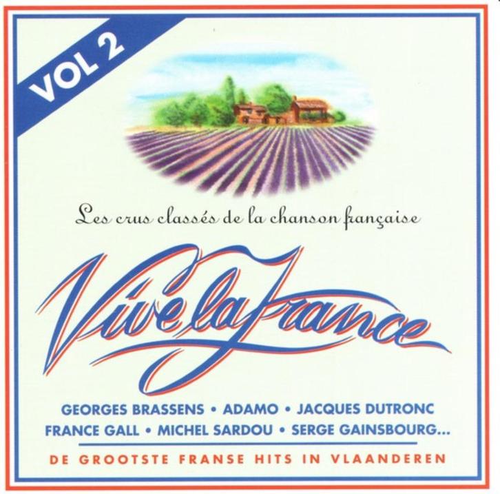 98 - VIVE LA FRANCE - VOL.2 - 2CD/BOX - NIEUW, Cd's en Dvd's, Cd's | Verzamelalbums, Nieuw in verpakking, Pop, Verzenden