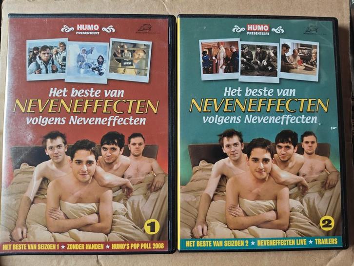 Het beste van de Neveneffecten - 1 & 2, Cd's en Dvd's, Dvd's | Tv en Series, Gebruikt, Komedie, Boxset, Alle leeftijden, Ophalen of Verzenden