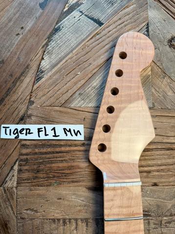 Stratocaster Tiger Flamed Maple neck” TigerFL-1MN beschikbaar voor biedingen