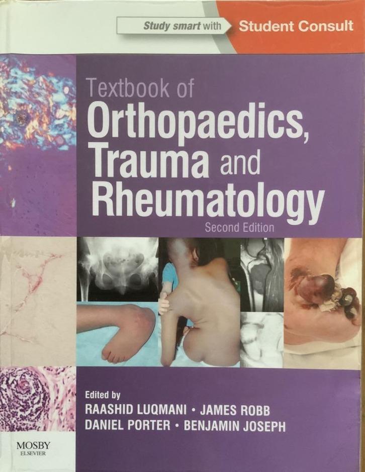 Textbook of Orthopaedics, Trauma and Rheumatology, Livres, Livres d'étude & Cours, Comme neuf, Enseignement supérieur, Enlèvement