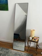 Zwarte lange spiegel, Huis en Inrichting, Woonaccessoires | Spiegels, Ophalen, Minder dan 50 cm, Zo goed als nieuw, 150 tot 200 cm