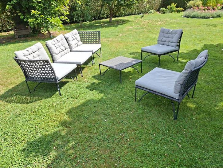 Salon de jardin Ikea Jutholmen, Tuin en Terras, Tuinsets en Loungesets, Zo goed als nieuw, Ophalen