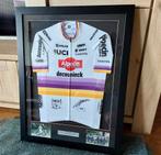 Mathieu van der Poel ingelijst gesigneerd WK Kalas shirt., Sport en Fitness, Wielrennen, Ophalen, Nieuw, Kleding