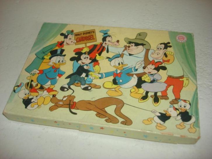 Disney inktstempelcarrousel Mickey Donald Scrooge... 196, Verzamelen, Disney, Ophalen of Verzenden