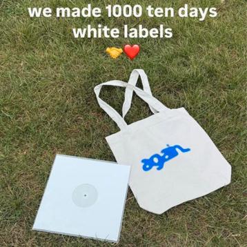 1/1000 Fred Again Ten Days white label vinyl disponible aux enchères