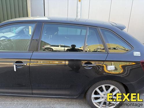 Deur links achter Skoda Rapid spaceback 2012-2019 LF9R, Auto-onderdelen, Carrosserie, Deur, Skoda, Achter, Links, Gebruikt, Herkomst onderdeel bekend