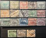 LOTVERKOOP 274.    18 spoorwegzegels, Ophalen of Verzenden, Gestempeld, Gestempeld
