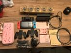 Nintendo Switch 1 — Zeer compleet pakket., Games en Spelcomputers, Spelcomputers | Nintendo Switch, Ophalen, Gebruikt, Met 2 controllers