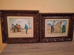 2 schilderijen  E Merckx, Enlèvement ou Envoi