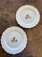 Assiettes anciennes de Limoges avec initiales, Enlèvement ou Envoi