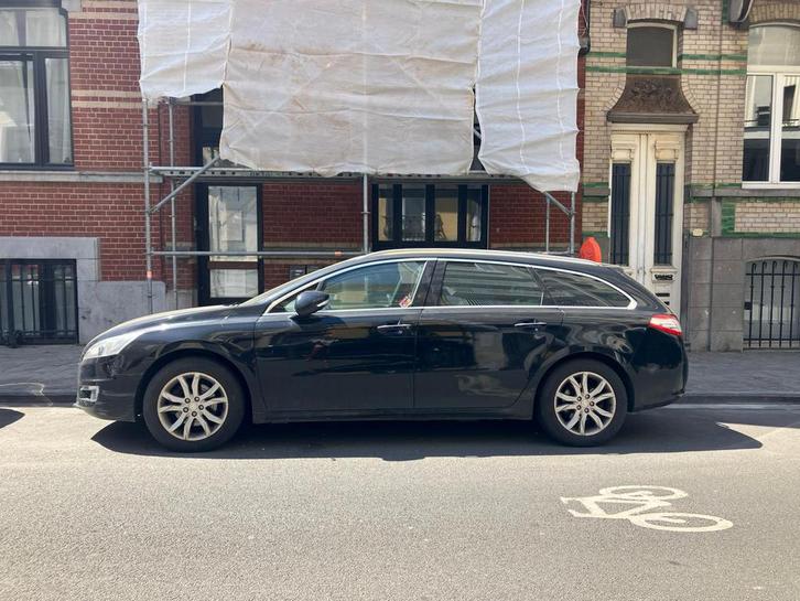 Peugeot 508 stationwagen zwart, Auto's, Peugeot, Particulier, Achteruitrijcamera, Airbags, Airconditioning, Panoramadak, Radio