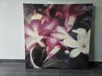 Mooie canvas met bloemen, Ophalen of Verzenden