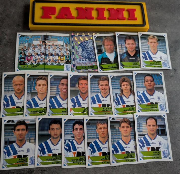 AUTOCOLLANTS PANINI FOOTBALL 95 19 1995 KAA GENT FOOTBALL, Hobby & Loisirs créatifs, Autocollants & Images, Neuf, Envoi