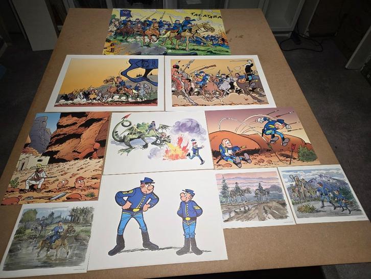 offset les tuniques bleues, Boeken, Stripverhalen, Zo goed als nieuw, Meerdere stripboeken, Ophalen