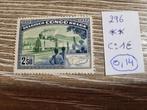 Belgisch congo 296, Ophalen of Verzenden, Postfris, Postfris