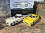 2 x Mercedes 300 SL 1/18 Minichamps, Ophalen of Verzenden, Nieuw, Auto, MiniChamps