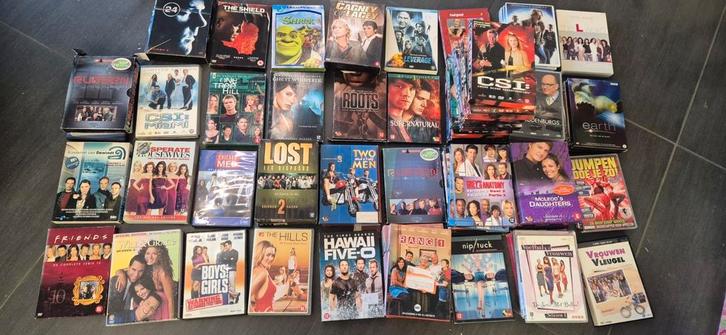 Meer dan 40 dvd boxen en films, Cd's en Dvd's, Dvd's | Tv en Series, Gebruikt, Ophalen