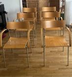 chaise, Huis en Inrichting, Ophalen, 6 X Lammhults Campus Vintage, Bruin, Zo goed als nieuw
