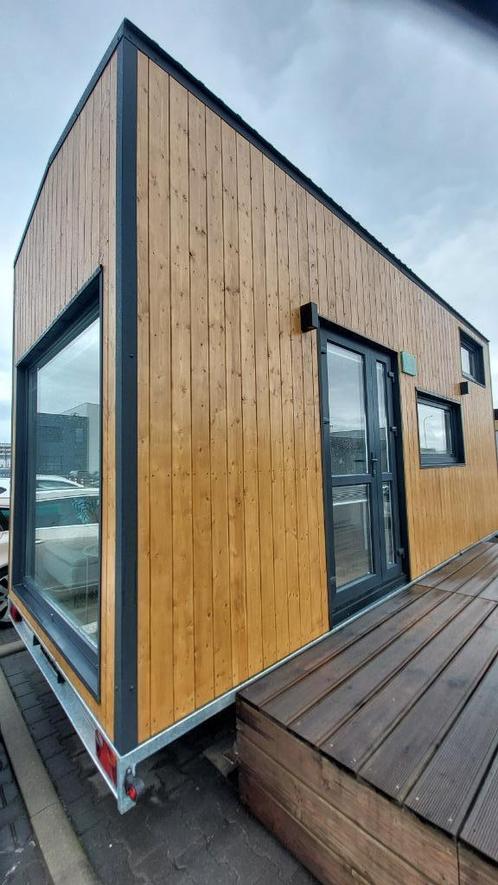 Tiny House, mobiel, hoogte 6,5 cm, Caravans en Kamperen, Stacaravans, tot en met 6, Ophalen of Verzenden