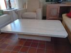 table basse en travertin en pierre naturelle, Maison & Meubles, Tables | Tables de salon, Enlèvement, 100 à 150 cm, 50 à 100 cm