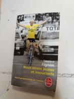 Fietsboek gesigneerd en gesigneerd door Laurent Fignon, Ophalen of Verzenden, Zo goed als nieuw, Overige typen