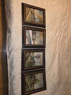 De 4 jaargetijden van Verbist.L., Antiek en Kunst, Ophalen