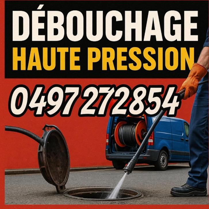 Débouchage canalisation WC, évier, douche - liège, Doe-het-zelf en Bouw, Sanitair, Zo goed als nieuw, Overige typen, Ophalen