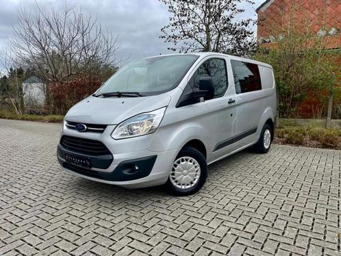 Ford Transit Custom 2.2 *Dubbel Cabine* - 2015/204.000km, Autos, Ford, Entreprise, Achat, Transit, Diesel, Euro 5, Autre carrosserie