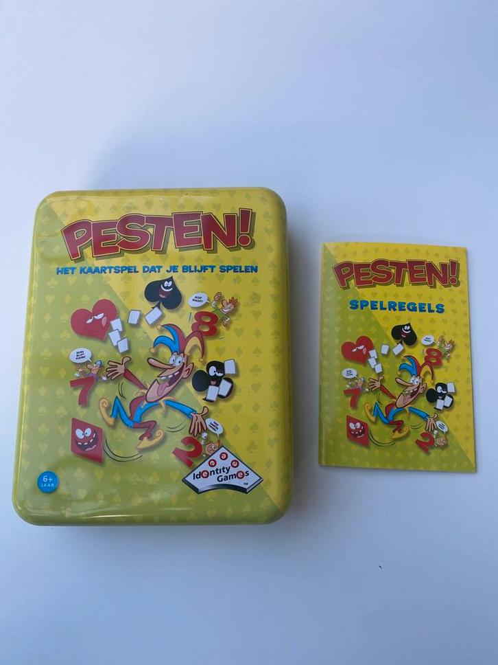 Bordspel Pesten – Identity Games, Collections, Cartes à jouer, Jokers & Jeux des sept familles, Comme neuf, Enlèvement ou Envoi