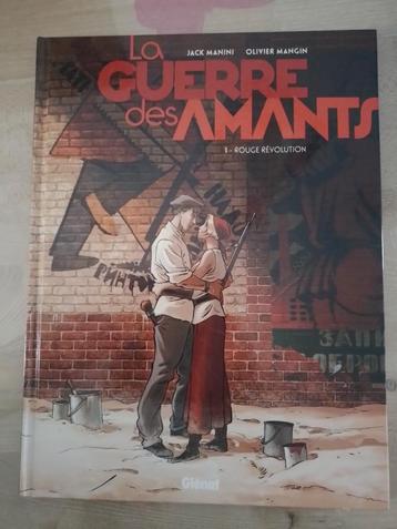 BD La guerre des amants - 1. Rouge révolution -Manini Mangin disponible aux enchères