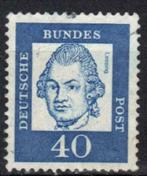 Duitsland Bundespost 1961-1964 - Yvert 228 - Beroemde D (ST), Timbres & Monnaies, Timbres | Europe | Allemagne, Affranchi, Envoi