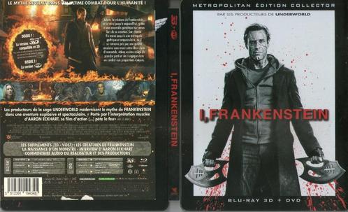 i frankenstein "steelbook" (blu-ray 3D & 2D + dvd) neuf, Cd's en Dvd's, Blu-ray, Zo goed als nieuw, Avontuur, 3D, Ophalen of Verzenden