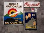 plaques émaillée, Collections, Marques & Objets publicitaires, Enlèvement ou Envoi, Utilisé, Panneau publicitaire