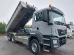 MAN TGS 33.460 6x4 abroller - BIG axle - motorPTO- 140k km!, Auto's, Vrachtwagens, Automaat, 338 kW, MAN, Bedrijf