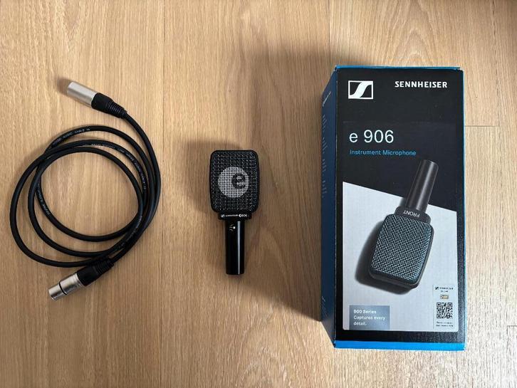 Sennheiser e906 met XLR –Nieuw, Muziek en Instrumenten, Microfoons, Nieuw, Instrumentmicrofoon, Ophalen of Verzenden