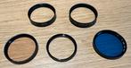 Verschillende Filters te koop 5€/stuk, Audio, Tv en Foto, Foto | Filters, Ophalen, Gebruikt, B&W, UV-filter