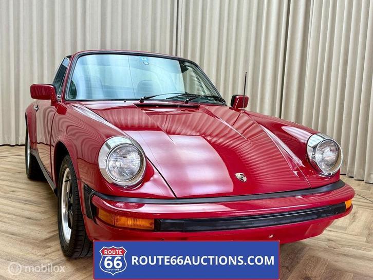 Porsche 911 Targa | 1976 | Route 66 Auctions, Auto's, Oldtimers, Bedrijf, Te koop, Porsche, Benzine, Overige carrosserie, Handgeschakeld