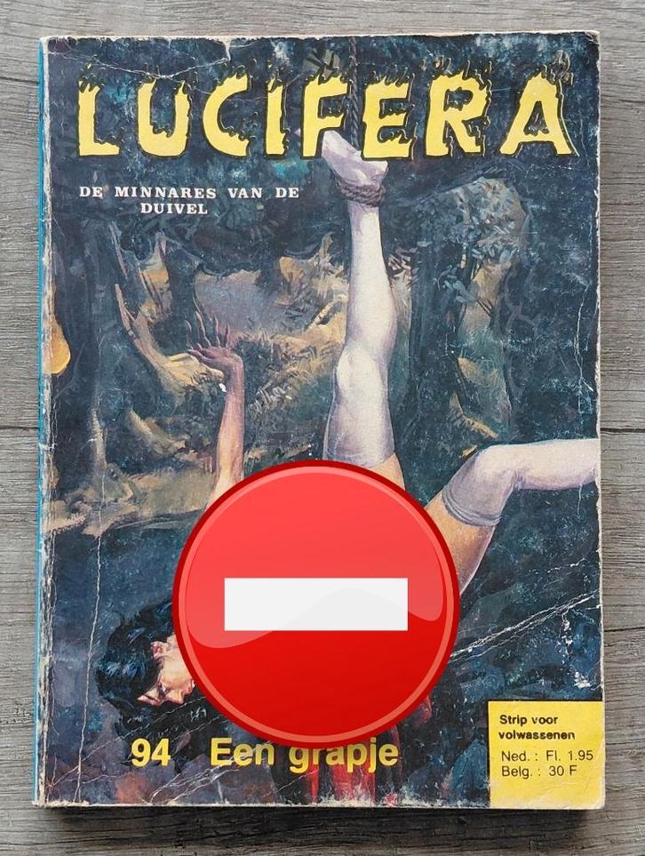 Lucifera 94: een grapje, Boeken, Stripverhalen, Gelezen, Eén stripboek, Verzenden