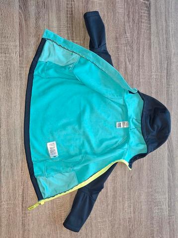 Softshelljas Quechua maat 104 donkerblauw, Garçon ou Fille, Enlèvement ou Envoi, Decathlon, Comme neuf