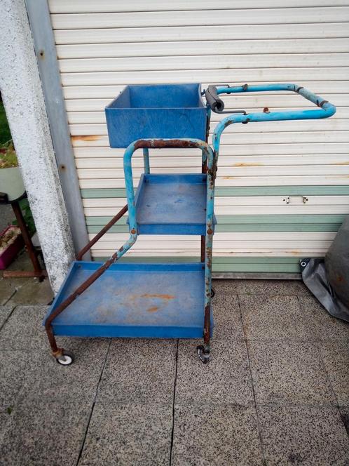 schoonmaakkar, Doe-het-zelf en Bouw, Transportwagens, Gebruikt, Transportkar, Minder dan 60 liter, Ophalen