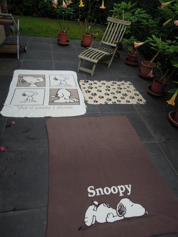 couverture polaire pour chien Snoopy, Enlèvement ou Envoi, Utilisé