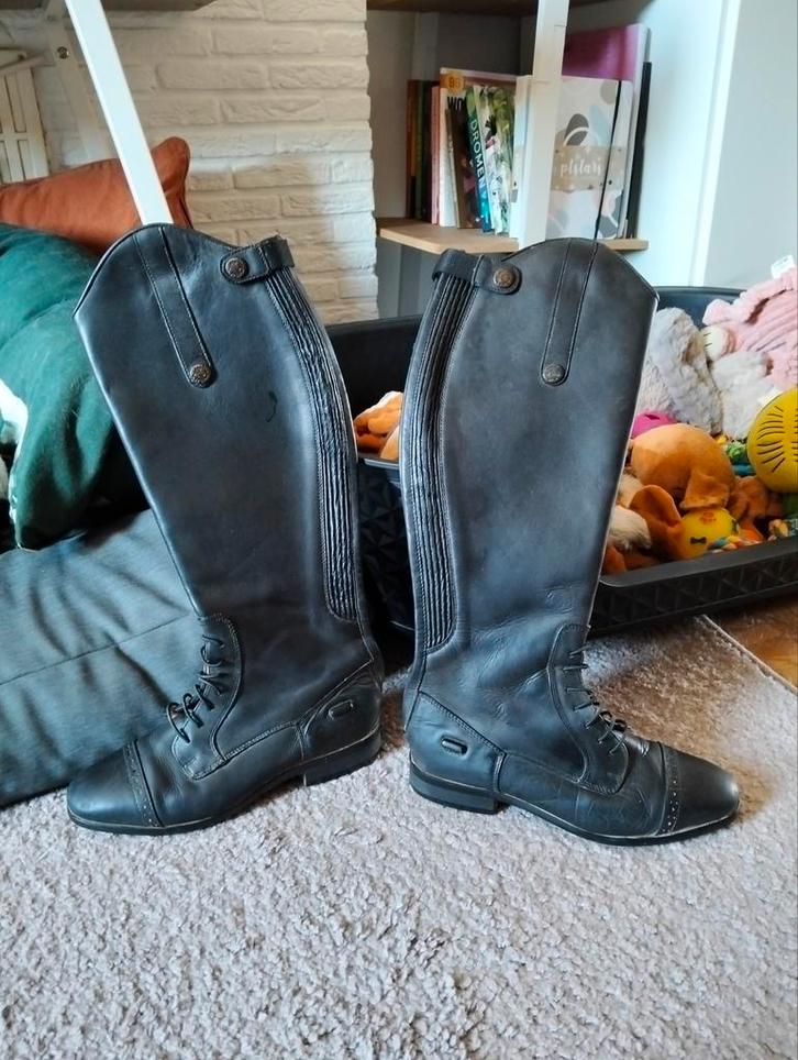 Hkm paardrijlaarzen/botten maat 37, Dieren en Toebehoren, Paardrijkleding, Gebruikt, Dames, Schoeisel, Ophalen