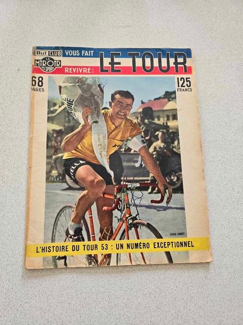 Cyclisme - Miroir des sports - Tour de France 1953 - Bobet, Sport en Fitness, Wielrennen, Gebruikt, Ophalen of Verzenden