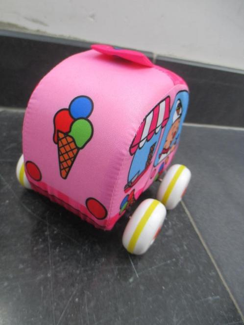 Bumba speelgoedvoertuig -stoffen pull back ijsauto, Kinderen en Baby's, Speelgoed |Speelgoedvoertuigen, Zo goed als nieuw, Ophalen of Verzenden