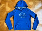 Sweat Abercrombie bleu roi et gris taille xs-s Hollister, Ophalen of Verzenden, Zo goed als nieuw, Blauw