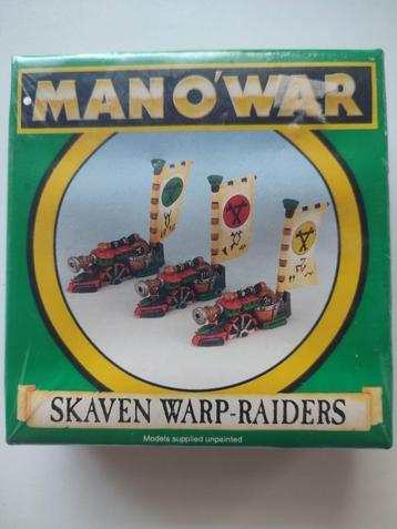 Skaven Warp-Raiders - Man O'War beschikbaar voor biedingen