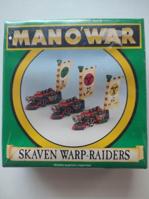 Skaven Warp-Raiders - Man o'War, Hobby & Loisirs créatifs, Wargaming, Neuf, Autres types, Enlèvement ou Envoi